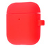 Silicone Case Slim with Carbine для AirPods 1/2 Red