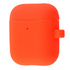 Silicone Case Slim with Carbine для AirPods 1/2 Spicy Orange