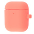 Silicone Case Slim with Carbine для AirPods 1/2 Begonia Red