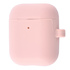 Silicone Case Slim with Carbine для AirPods 1/2 Pink Sand