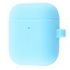 Silicone Case Slim with Carbine для AirPods 1/2 Sky Blue