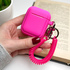 Silicone case with Spring Fexible для AirPods 3 Pink