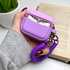 Silicone case with Spring Fexible для AirPods Pro 2 Purple