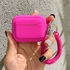 Silicone case with Spring Fexible для AirPods Pro 2 Pink